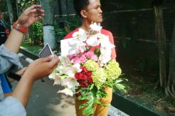 Bunga Buat SBY dan Ani, Terima Kasih untuk Satu Dekade