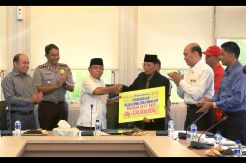 Cegah Kebakaran Hutan, Desa Teluk Meranti Diberi Rp100 Juta