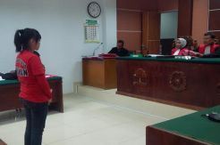 Simpan 0,80 Gram Sabu, Wanita Cantik Dipenjara 4 Tahun