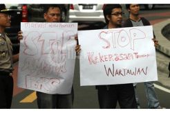 Satpam PLN Intimidasi Wartawan