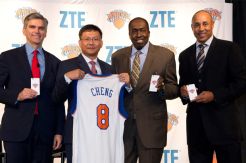 ZTE Jadi Sponsor NBA Tim Trio