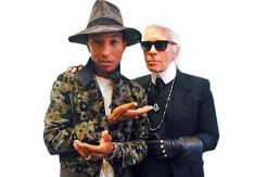 Pharrell Williams dipilih Lagerfeld
