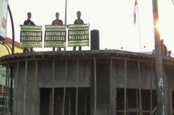 Pembangunan Pos Polisi di Trotoar Diprotes Warga