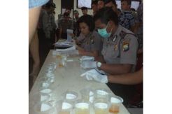 Ratusan Personel Polresta Barelang Jalani Tes Urine