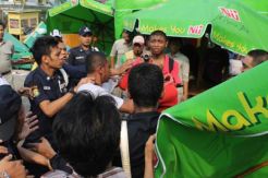 Awak Media Kecam Arogansi Satpam Tangcity