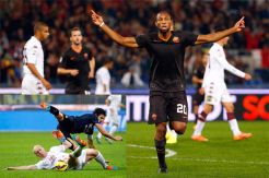 Roma Menang Tiga Gol, Inter Tertahan