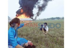 Pesawat Mendarat Darurat,...