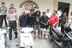Berani Melawan, 2 Maling Motor di Tembalang Ditembak