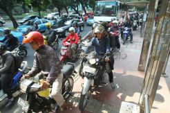 17 Desember 2014, Motor Dilarang Melintas di Jalan Protokol