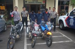 Rampas Motor, 4 Anggota Geng Motor XTC Diringkus