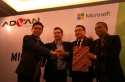 Advan-Microsoft Resmi Kolaburasi