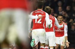Sanchez Selamatkan Tiga Poin Arsenal