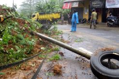 Tebing Longsor di Jalur Alternatif Banjarnegara-Pekalongan