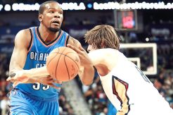 Thunder Menang, Durant...