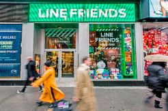Toko Pop Up LINE Pertama di New York