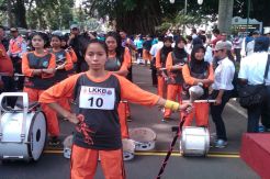 Cuaca Bogor Panas, Peserta Kejurnas Drum Band Pingsan