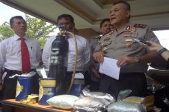 Bus Pembawa Narkoba Rp11 M Diamankan di Palembang