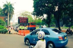 Hari Pertama Pembatasan Motor di MH Thamrin Diklaim Kondusif