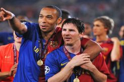Pesan Pribadi Messi untuk Henry
