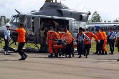 Beberapa Puing Pesawat Juga Diangkut ke Pangkalan Bun