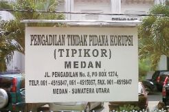 Pengadilan Tipikor Medan...
