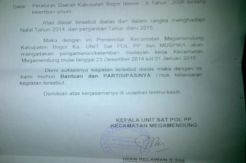 Kasatpol PP Bogor Akui Surat Pungli Natal & Tahun Baru