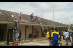 RSUD Banten Terbakar, Pasien Panik