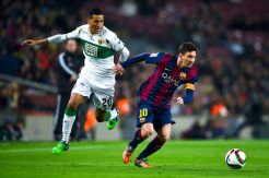 Barca Permak Elche di Babak Pertama