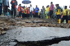 Korban Pergeseran Tanah di Bolaang Mongondow Masih Mengungsi