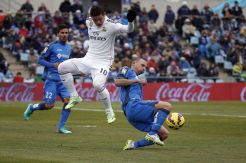 Getafe Sukses Tahan Imbang Real Madrid di Babak Pertama