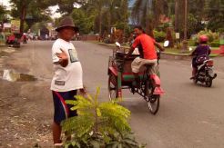 Jalan Pantura Kendal Rusak Akibat Hujan