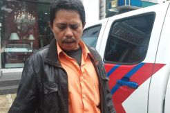 Dibawa ke TKP, Sandi Bantah Ada Cekcok di Dalam Mobil