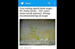 Kode Misterius Pencuri,...