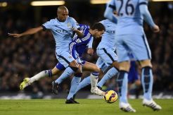 Chelsea-City Sama Kuat di Babak Pertama