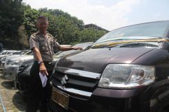 10 Mobil Barang Bukti Kejahatan Dipakai Oknum Polisi