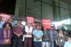 Tokoh Lintas Agama Gelar Doa Bersama di Depan Gedung KPK