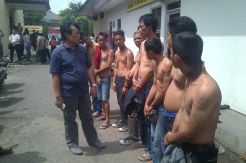 Polres Polman Gelar Razia Preman