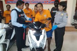 Sopir Angkot Curi Motor untuk Berfoya-foya