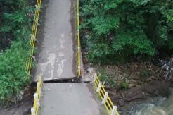 Jembatan Cimanis Putus, Polisi Alihkan Arus Lalin