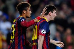 Messi & Neymar Bawa Barca Unggul di Babak Pertama
