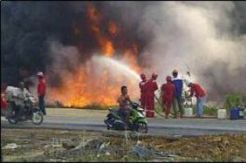 Sumur Minyak Ilegal Meledak Lagi di Sumsel