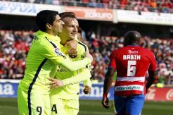 Rakitic Bawa Barcelona Unggul di Babak Pertama