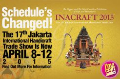 Pameran Kerajinan Inacraft 2015 Digelar 8-12 April 2015