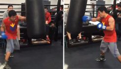 Pacquiao Ikut-ikutan Pamer Latihan Lewat Instagram