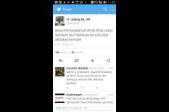Lulung Doakan Ahok Lewat Twitter