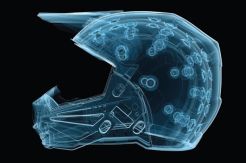Helm 6D Pakai Suspensi untuk Redam Benturan