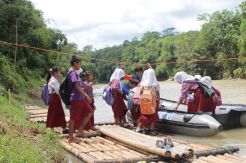 Jembatan Putus di Lebak, BPBD Siagakan Dua Perahu Karet