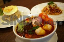 Tom Yam Pasta yang Manjakan Lidah di Chillout Cafe