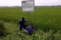 Sita Aset Fuad Amin, Plang KPK Hilang