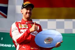 Beri Ferrari Podium Perdana, Vettel Ibarat Pergi ke Bulan